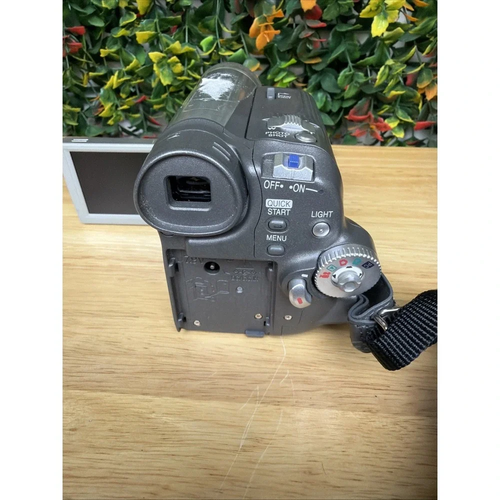 Panasonic PV-GS31 MiniDV Camcorder 26x Zoom Record & Playback Charger (TESTED)